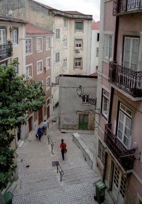 Lisbon downtown. 