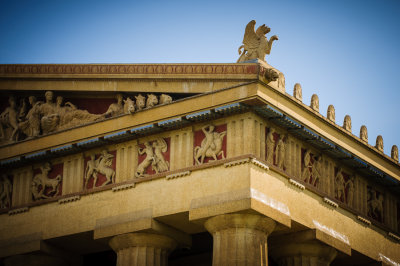 Parthenon Details - Centennial Park