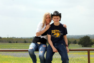 Sis with my wonderful son <3