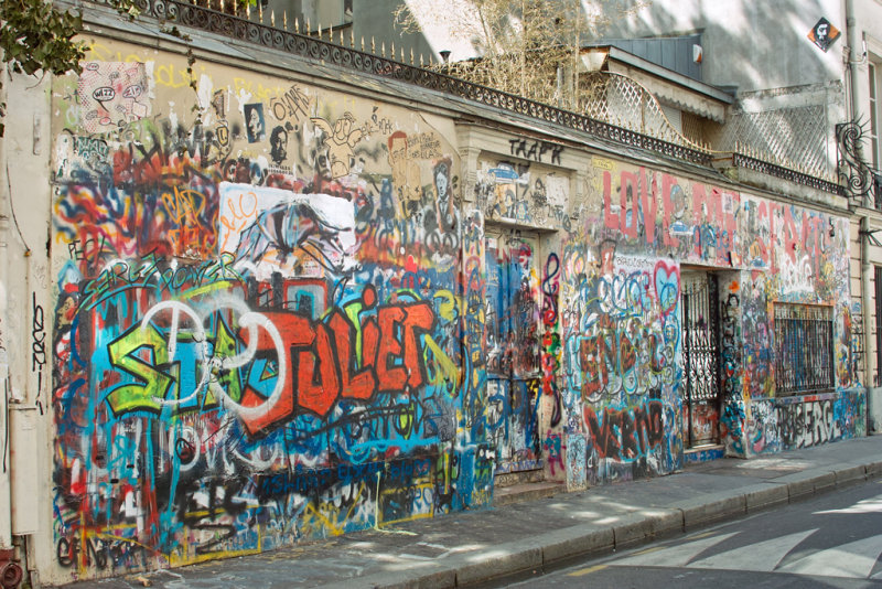 Maison de Serge Gainsbourg au 5bis de la rue de Verneuil  Saint-Germain-des-Prs