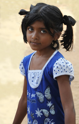 Schoolmeisje Sri Lanka
