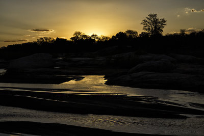 Sand River Sunset 