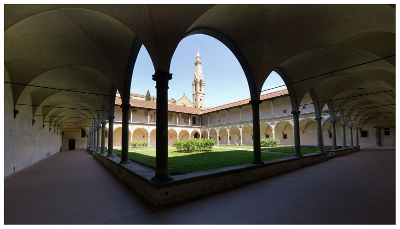 il Chiostro di Santa Croce