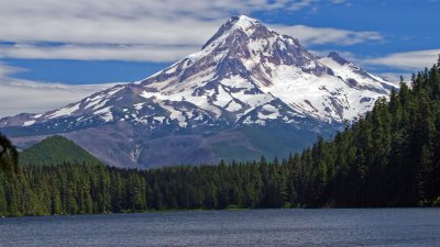 Mt Hood From Lost Lake