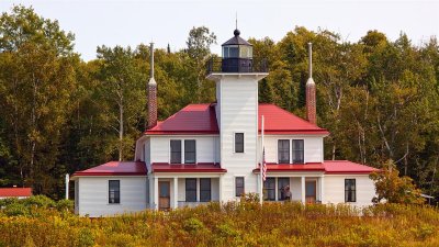 Lighthouse, Raspberry Island