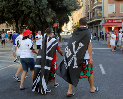 Black and White Flags