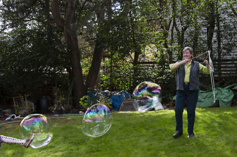 The Bubble Lady