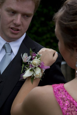 flowers in place