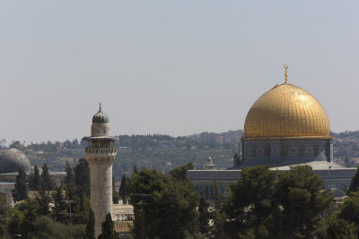 Minaret and Dome of the Rock