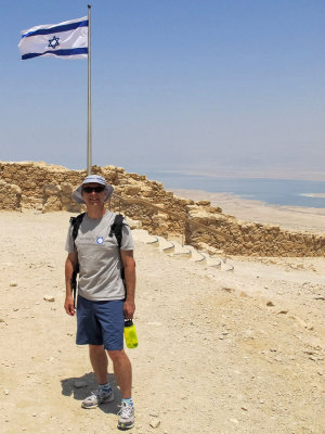 Israeli flag and Markus