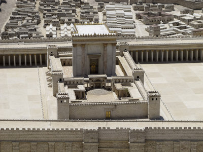 The second temple, 1/50 scale model
