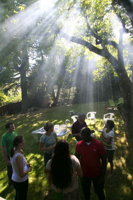 Rays from above