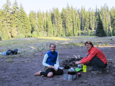 Camp on night 1