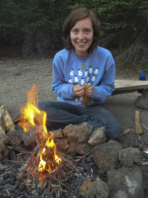 Jessica playing with fire