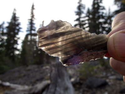 transparent obsidian