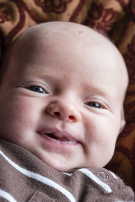 half smile