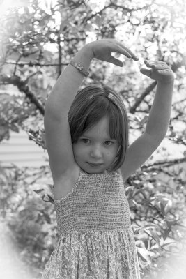 Josie posing