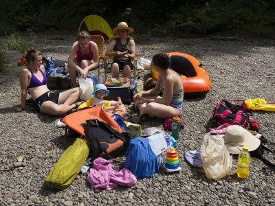 beach picnic