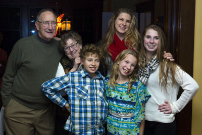 Ann, Len and their grandkids