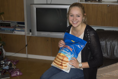 A 10 pound bag of pancake mix!!!