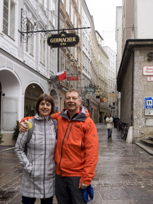 Tourists in Salzburg
