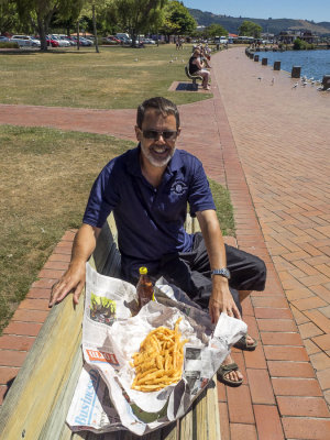 paul and our lunch