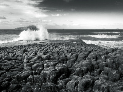 lumpy flat rock