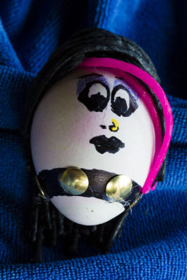 goth chick egg