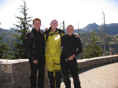 Biker trio