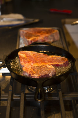 Twice fried steak