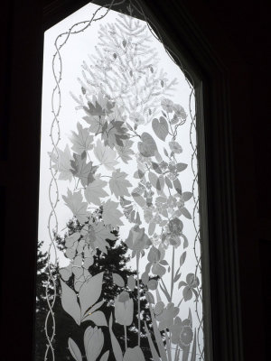 Church window etchings
