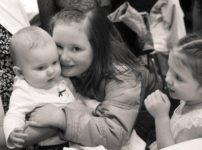 L to R: Mia, Josie and Johanna