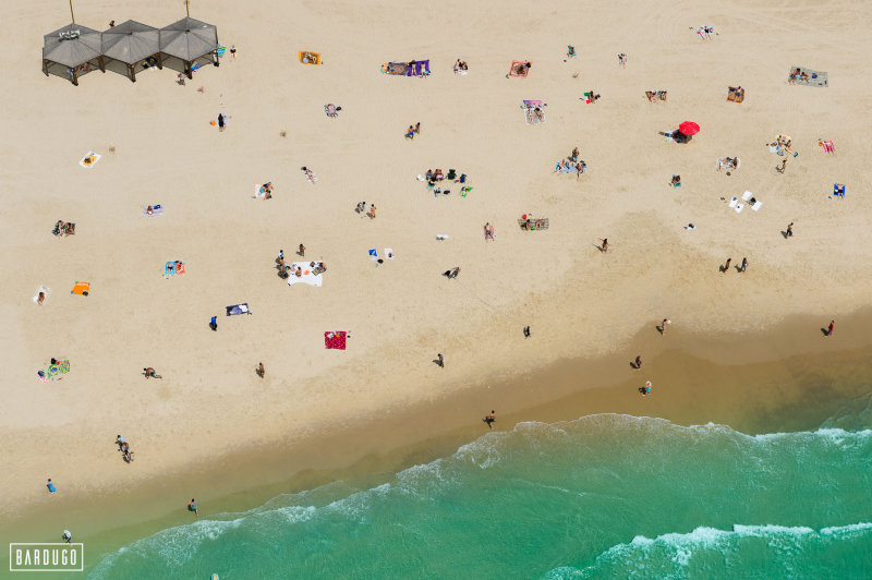 רצועת חוף בתל אביב