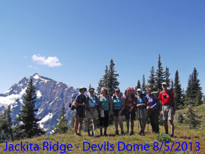 Jackita Ridge - Devils Dome Backpack 8/3/2013 to 8/6/2013