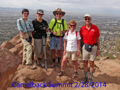 Camelback Peak 2-28-2014