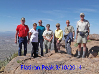 Flatiron & Pinnacle Peak 3/10/2014