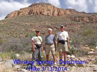 Whiskey Springs - Dutchman Loop 3/13/2014