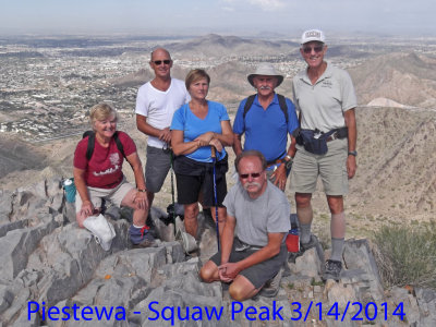Piestewa (Squaw) Peak 3/14/2014