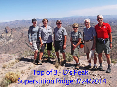 Superstition Ridge 3/24/2014