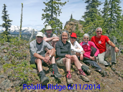 Polallie Ridge 6/11/2014