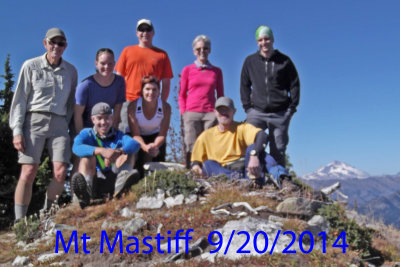 Mt Mastiff 9/20/2014