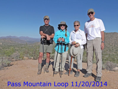 Pass Mountain Loop 11/20/2014