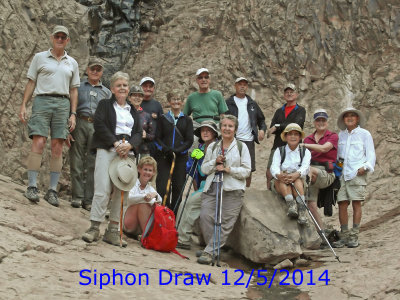 Siphon Draw 12/5/2014