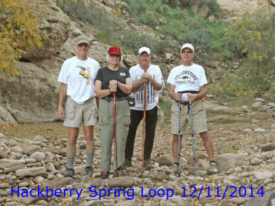 Hackberry Spring Loop 12/11/2014