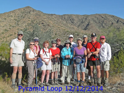 Pyramid Loop 12/12/2014