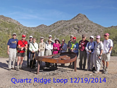 Quartz Ridge Loop 12/19/2014