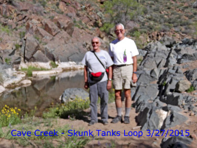 Cave Creek - Skunk Tanks Loop 3/27/2015