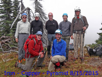 Iron - Copper - Pyramid Traverse 8/15/2015