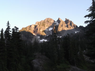 Spectacle Lake Backpack - Day 1 8/6/2016