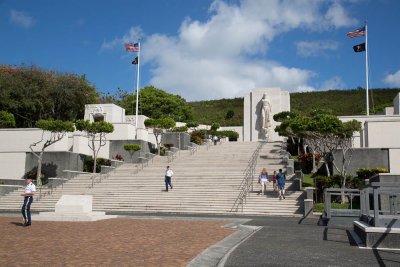 Pacific war veterans memorial (Peach Bowl)